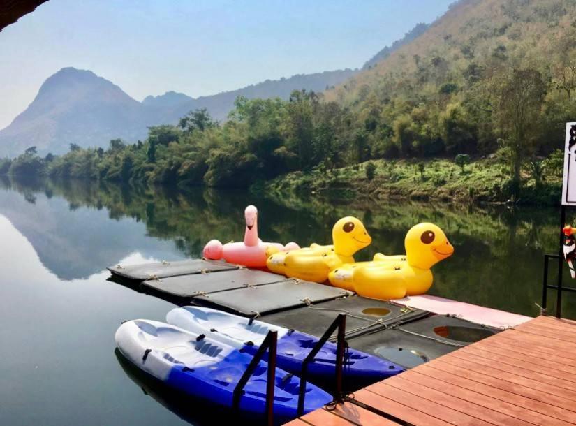 River Hill Side Resort Ban Tha Thong Mon Esterno foto